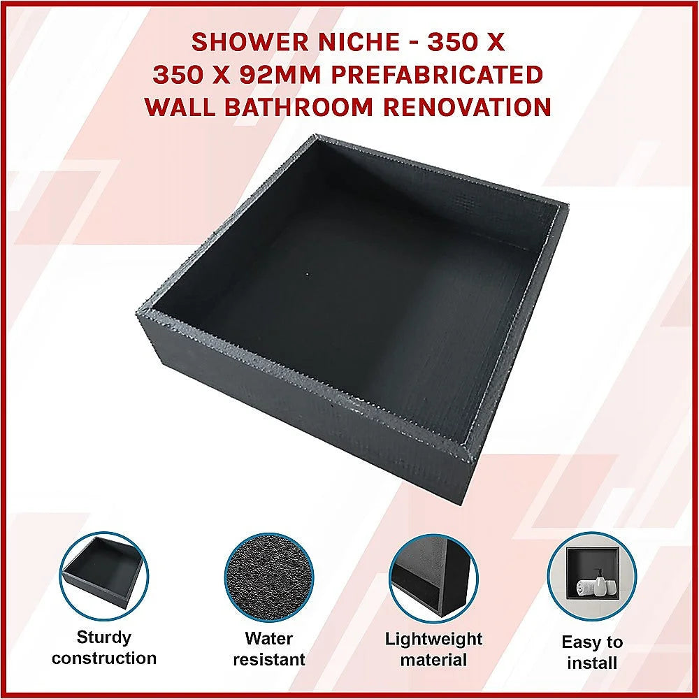 Shower Niche Prefabricated Bathroom Wall Renovation - 350 x
