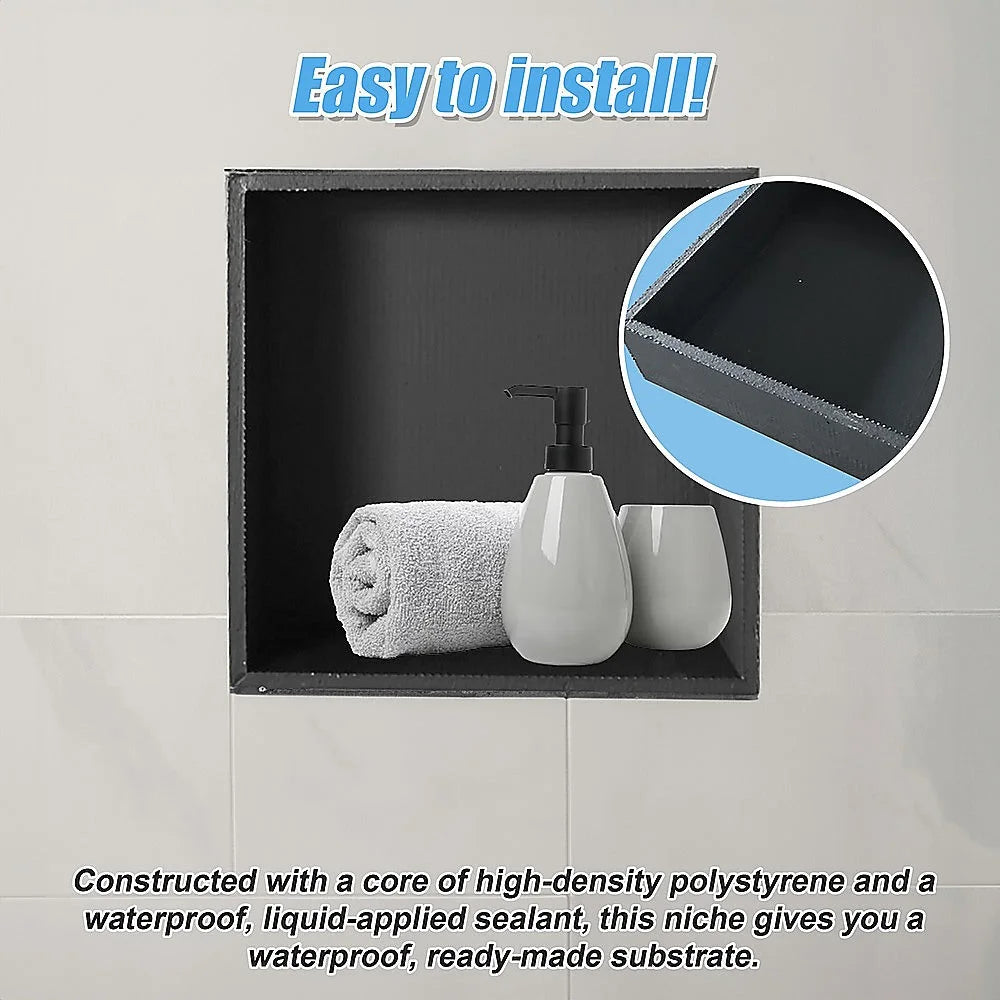 Shower Niche Prefabricated Bathroom Wall Renovation - 350 x