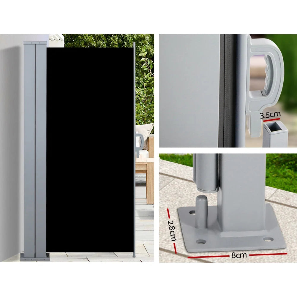 Side Awning Outdoor Blinds Sun Shade Retractable Screen