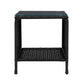 Table coffee patio with storage context and item proportions