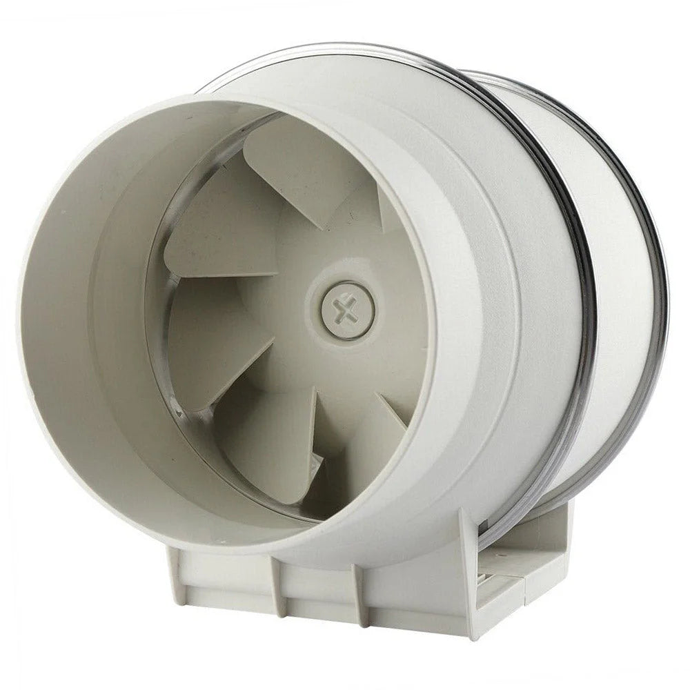 Silent Extractor Fan Duct 6’’ Hydroponic Inline Exhaust