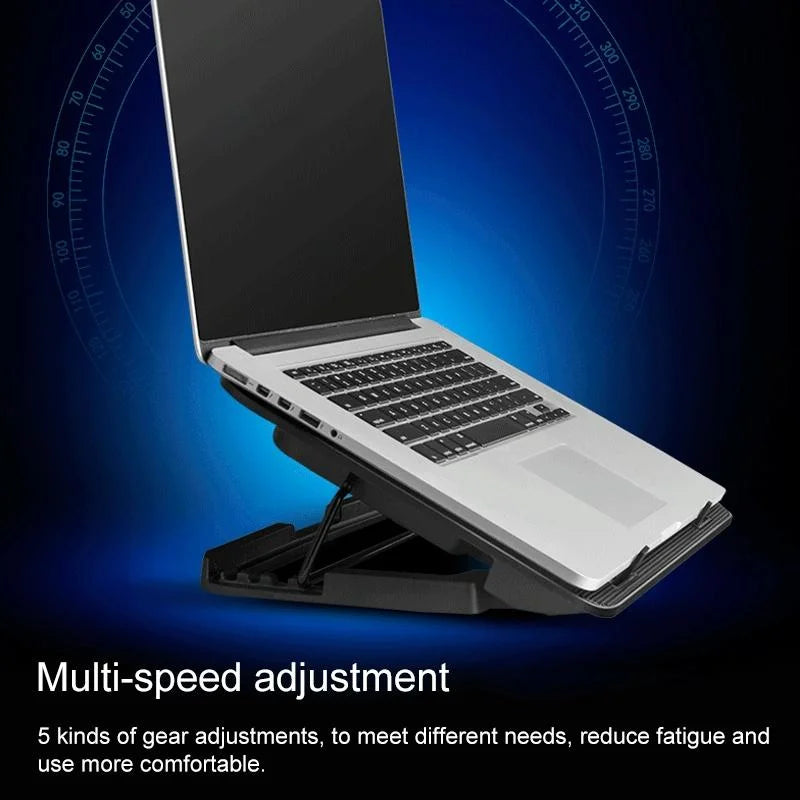 Silent Six-Fan Cooling Rack For Notebook Computers-1964932360520732675