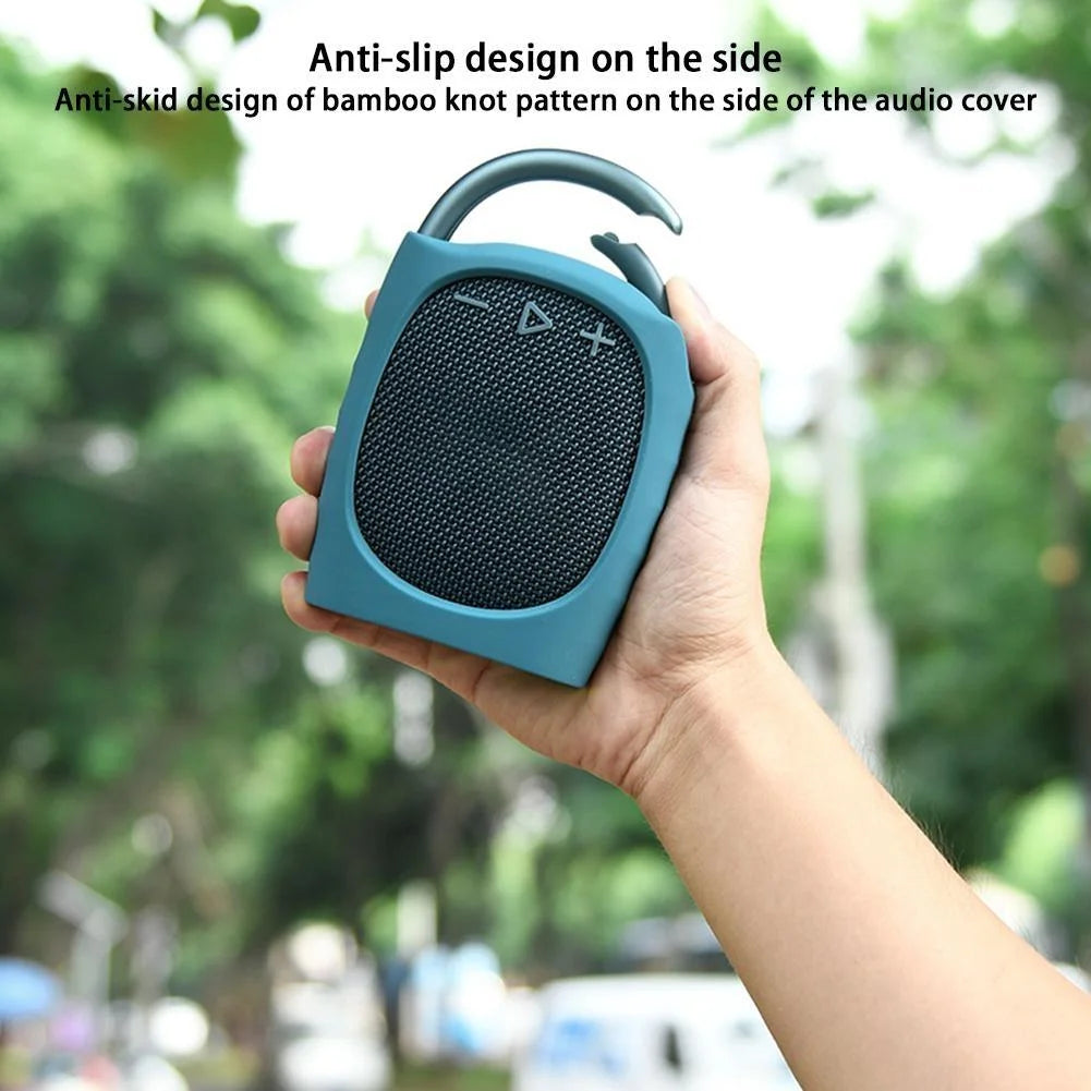 Silicone Case with Straps for Jbl Clip 4 Bluetooth Speaker