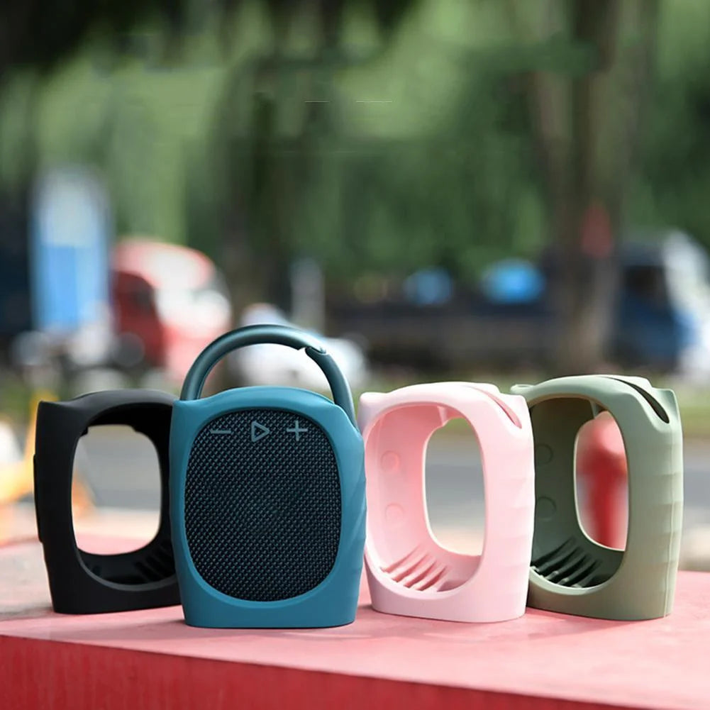 Silicone Case with Straps for Jbl Clip 4 Bluetooth Speaker