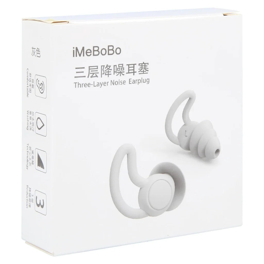 Silicone Earplugs For Sleeping - Shark Fin Design-1915197732994289667