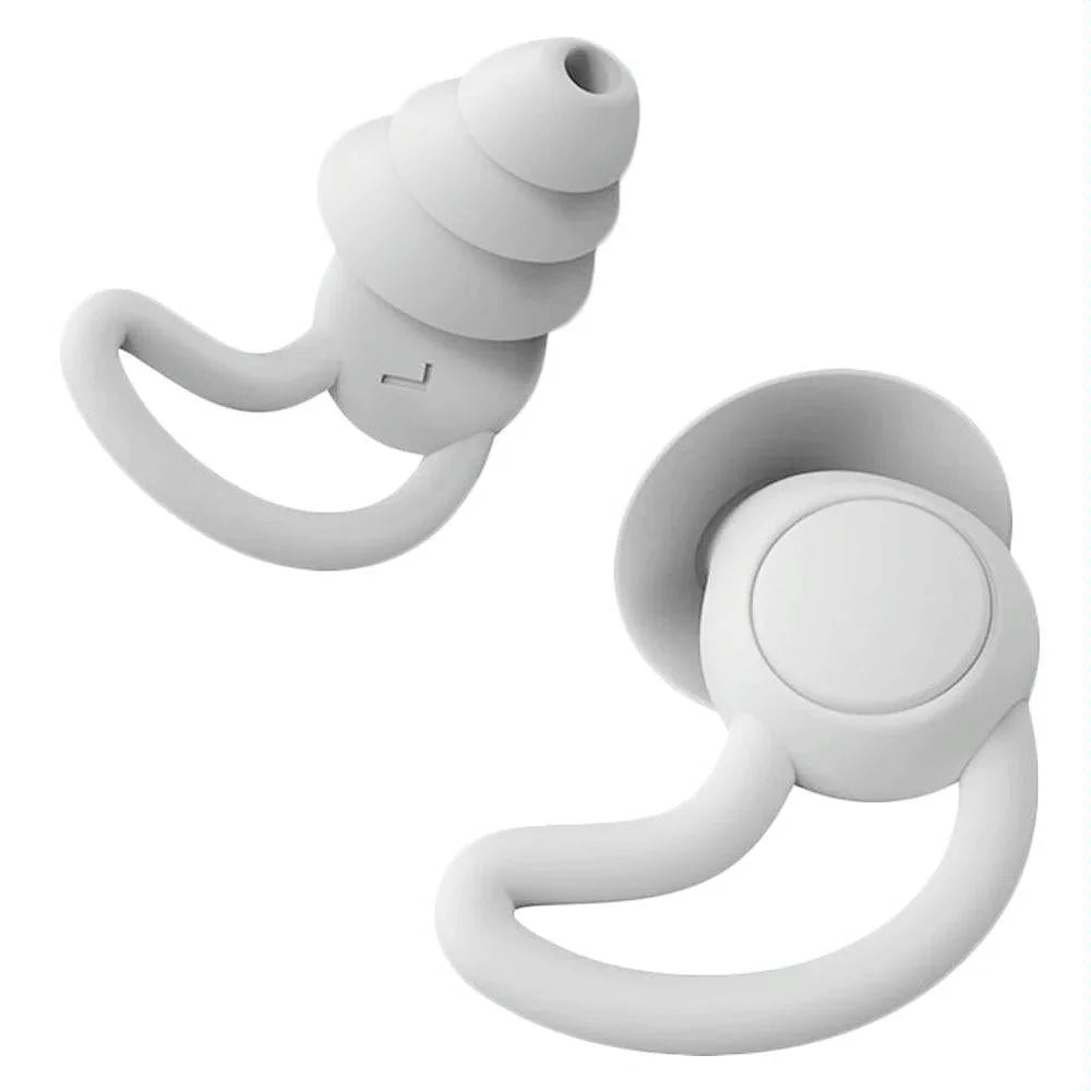 Silicone Earplugs For Sleeping - Shark Fin Design-1915197732994289666