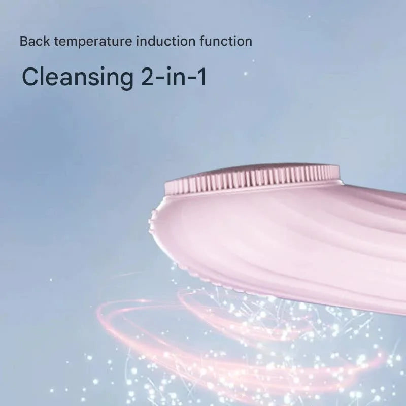 Silicone Facial Cleansing Brush - 6-Speed Vibration