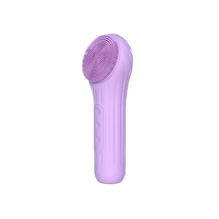 Silicone Facial Cleansing Brush - 6-Speed Vibration