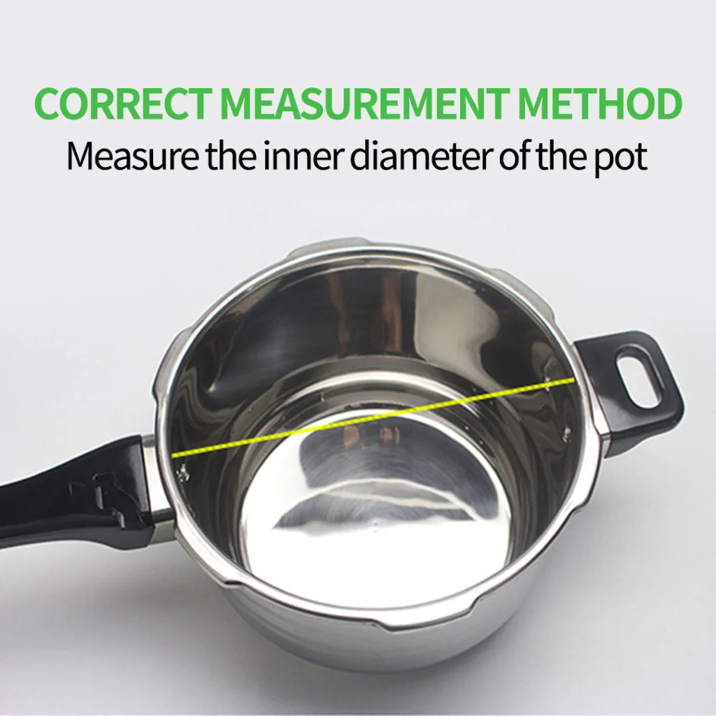 Silicone Pressure Cooker Seal Ring Set Premium 2X 4L Replacement Spare Parts