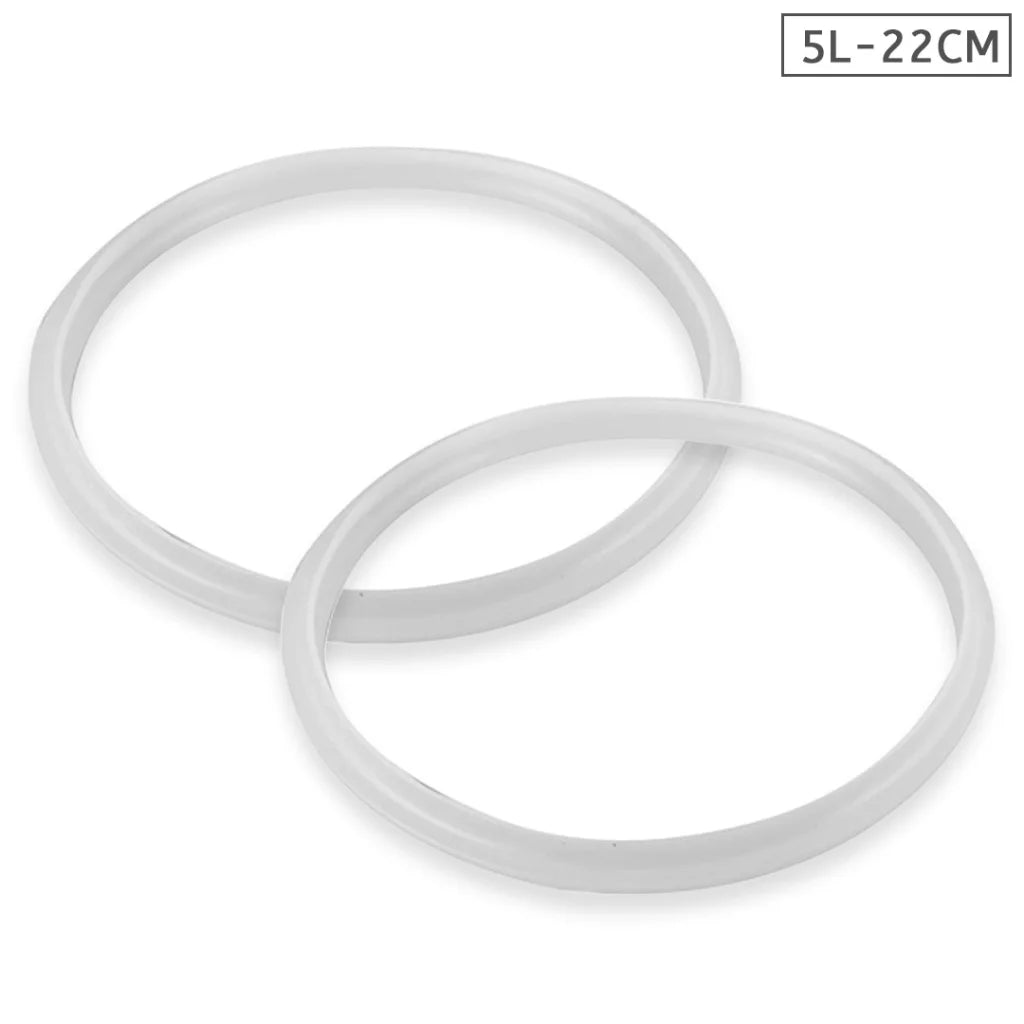 Silicone Pressure Cooker Seal Ring Set Premium 2X 5L Replacement Spare Parts
