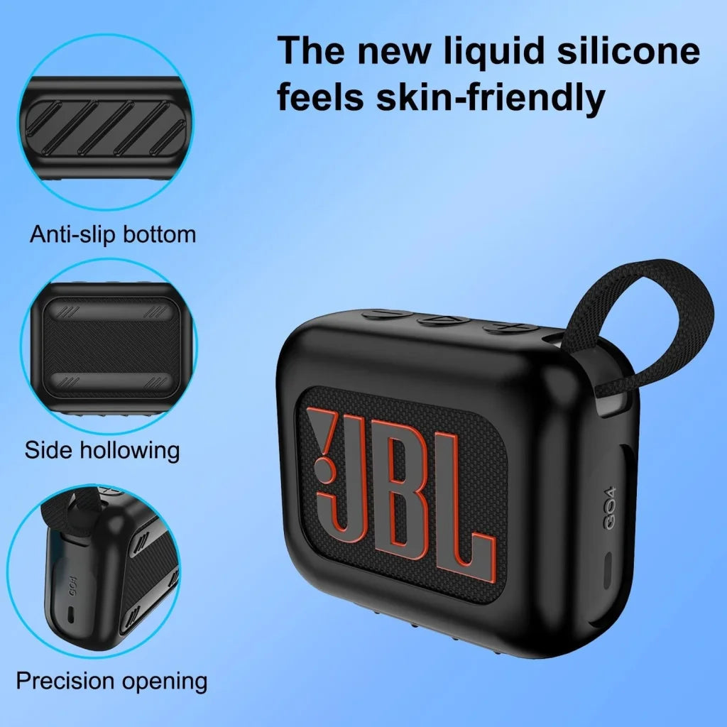 Silicone Protective Case for Jbl Go 4 Bluetooth Speaker