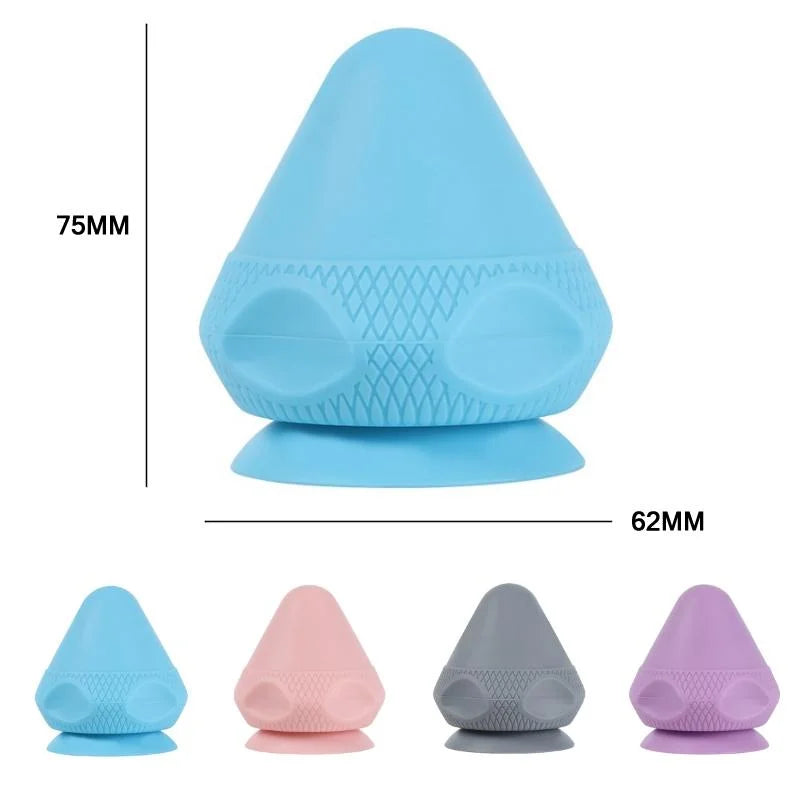 Silicone Suction Cup Muscle Massage Ball - Purple - Health