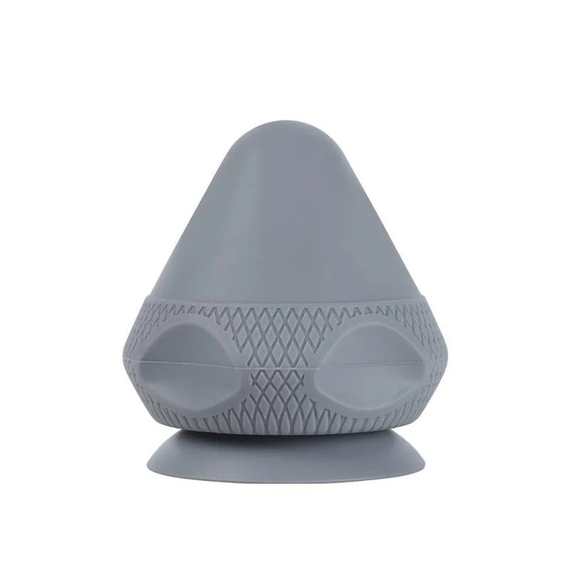 Silicone Suction Cup Muscle Massage Ball - Purple - Health
