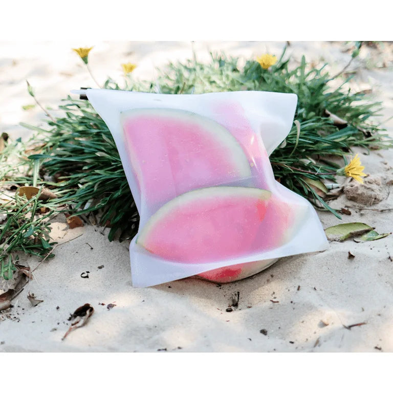 Silicone Zip Lock Food Pouch Bundle - 4 Sizes - Home &