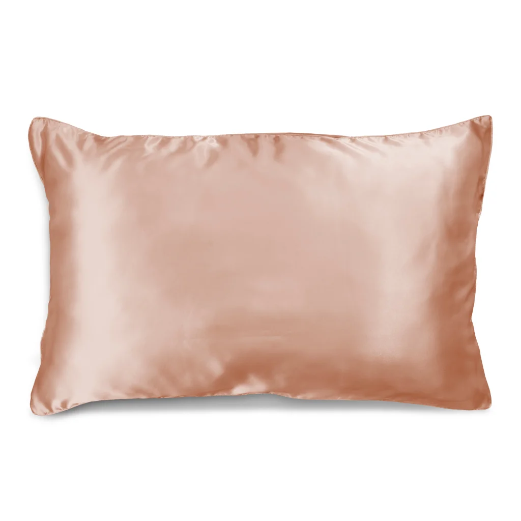 SILK PILLOWCASE Peach Spritz - 51X76CM - Home & Garden