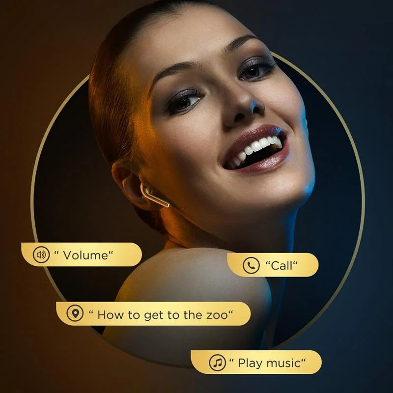 Silver Binaural Tws Bluetooth 5 0