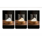 Silver Glass Mountain Ambient Night Light - USB