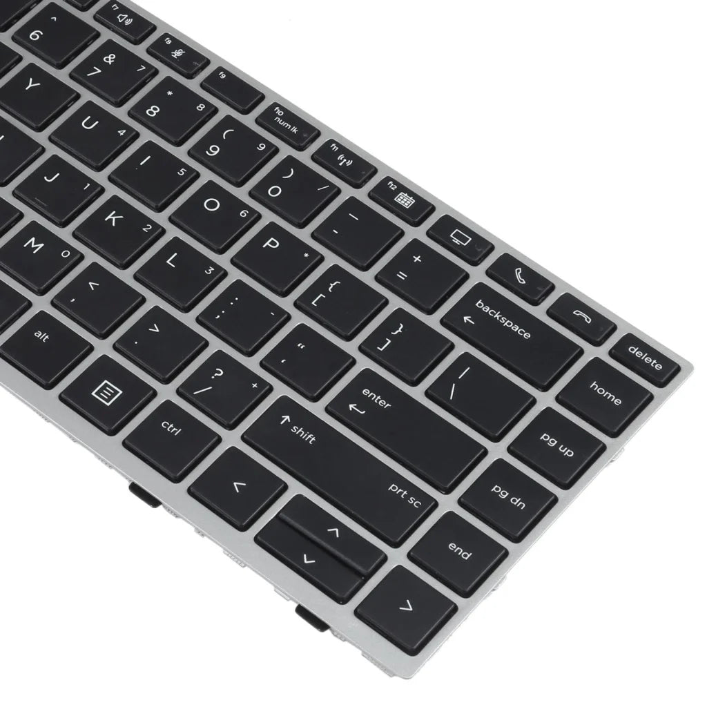 Silver Keyboard With Pointing Stick For Hp Elitebook G5