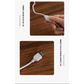Silver LED Glass Night Light with Mountain Design USB
