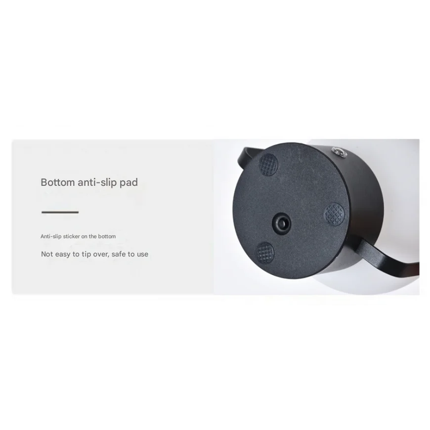 Silver Portable Rechargeable LED Lantern Lamp - Touch