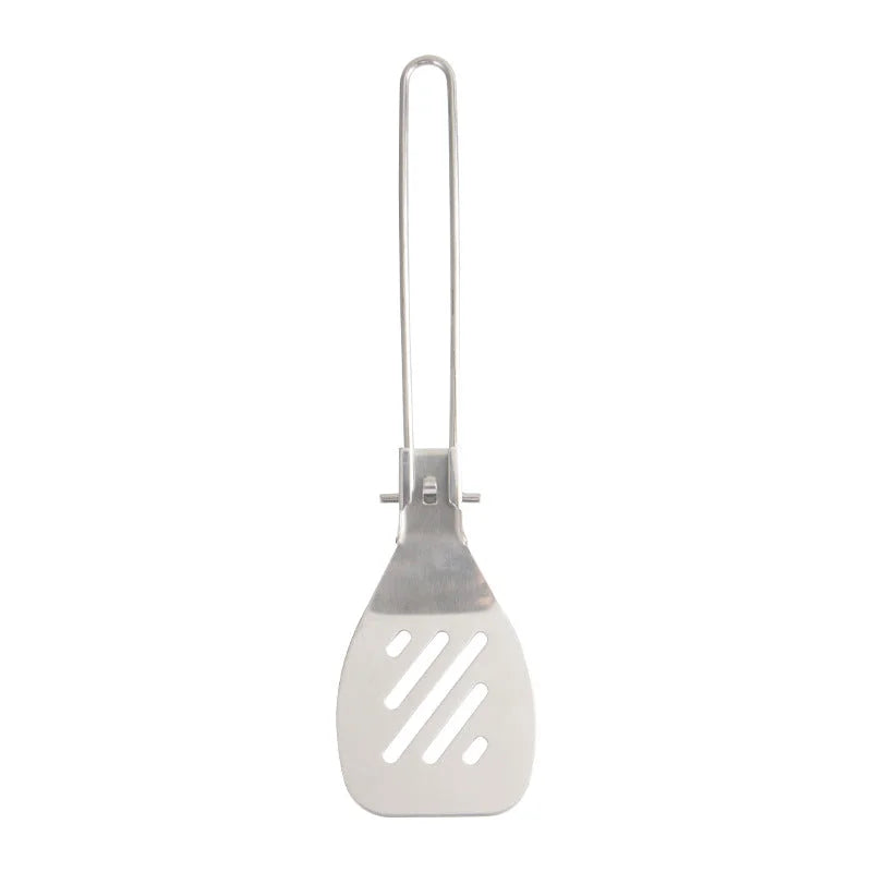 Silver Premium 304 Stainless Steel Folding Camping Utensil