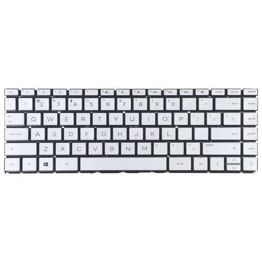 Silver Us Keyboard For Hp Pavilion 14 Inch