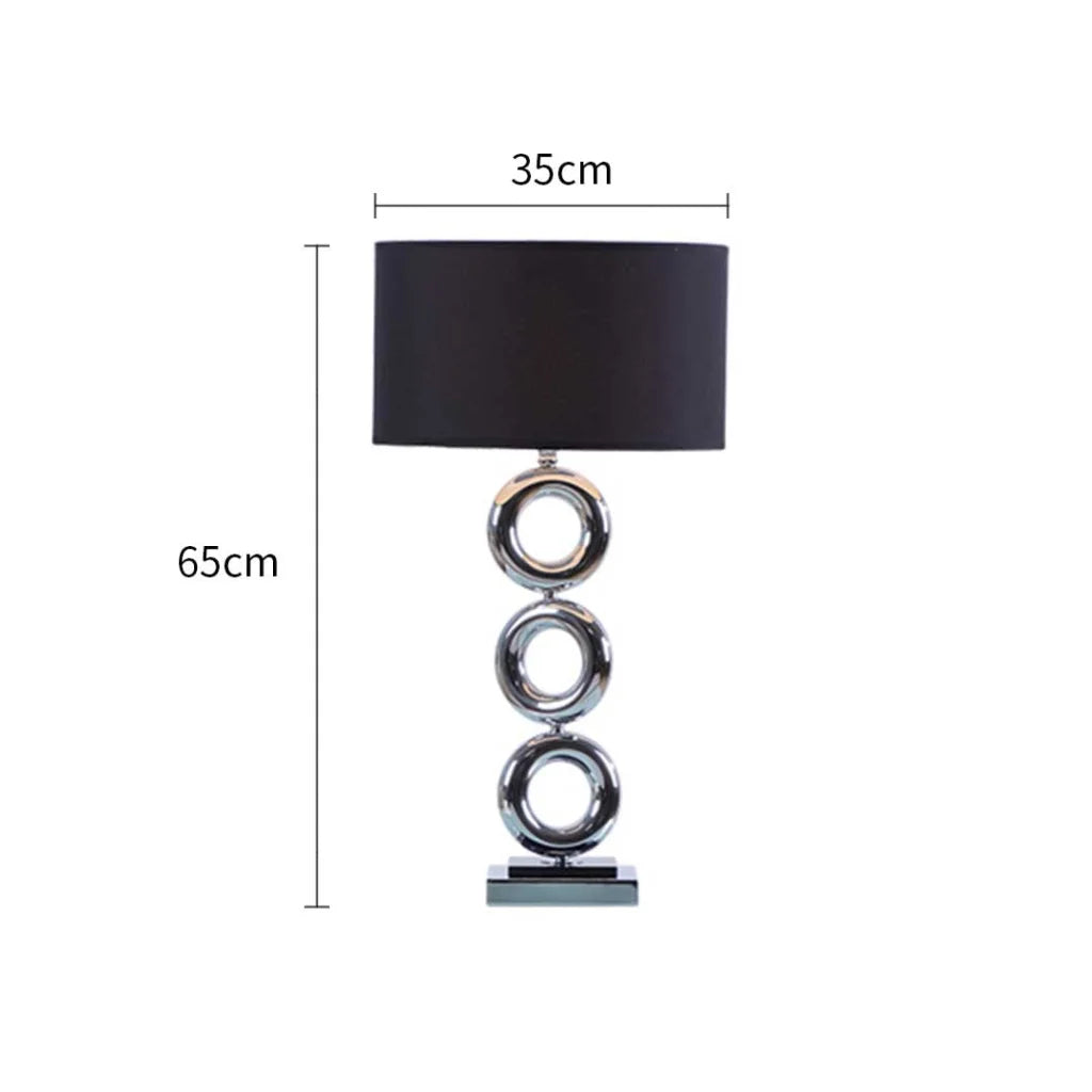 Simple Industrial Style Table Lamp Metal Base Desk Lamp - Premium