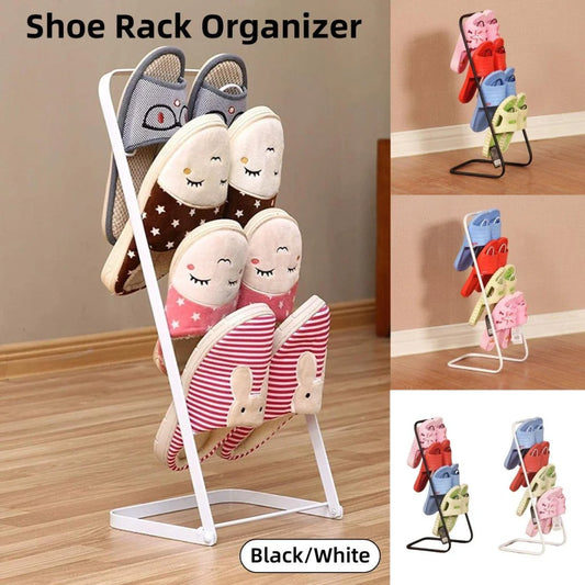Simple Multi Layer Slipper Storage Rack Organizer for Home