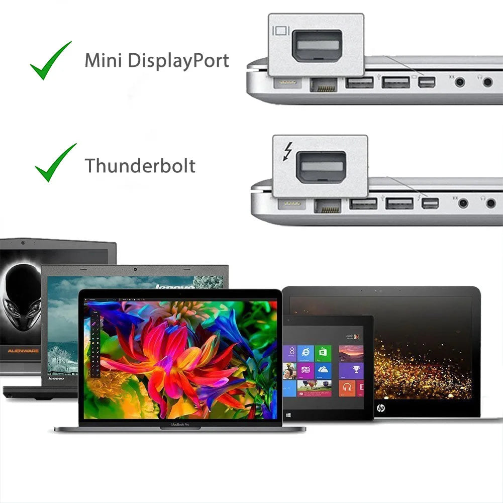 Simplecom DA102 Active MiniDP to DVI Adapter 4K UHD