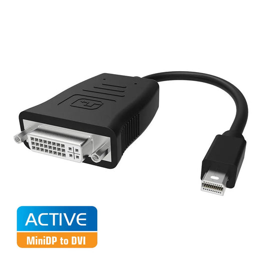 Simplecom DA102 Active MiniDP to DVI Adapter 4K UHD