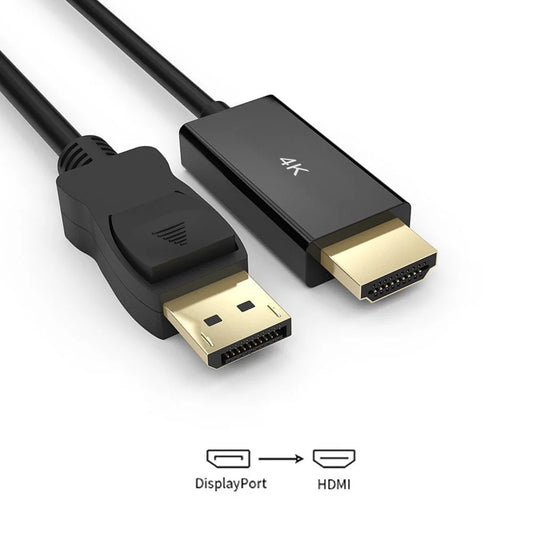 Simplecom DA201 4K DisplayPort to HDMI Cable 2160P Ultra HD
