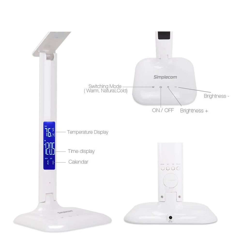 Simplecom EL808 Dimmable Touch Control Multifunction LED