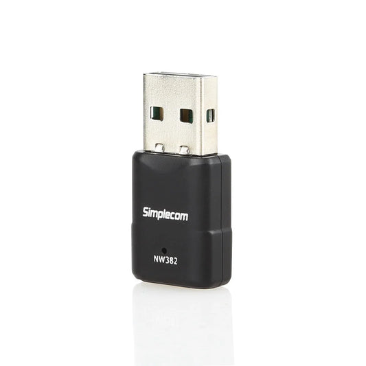 Simplecom NW382 Mini Wireless N USB WiFi Adapter 802.11n