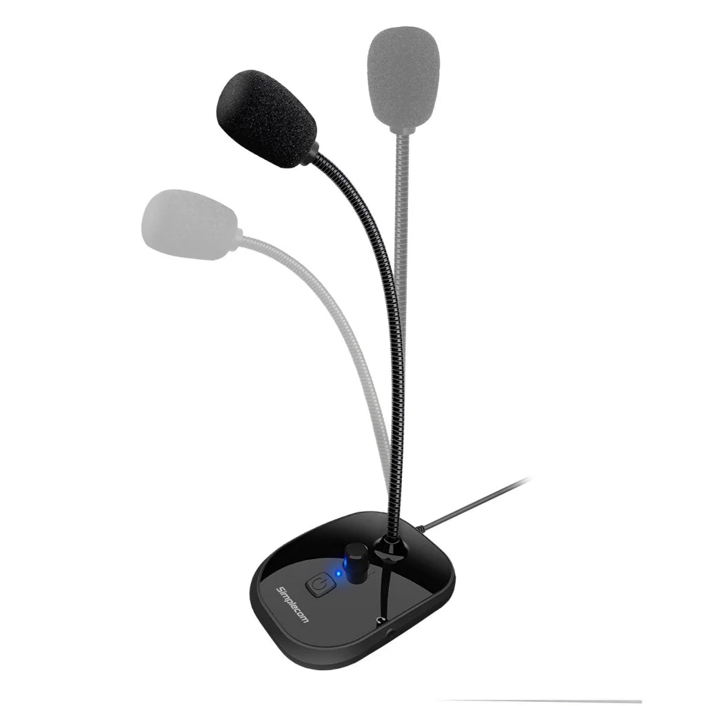 Simplecom UM360 Plug and Play USB Desktop Microphone