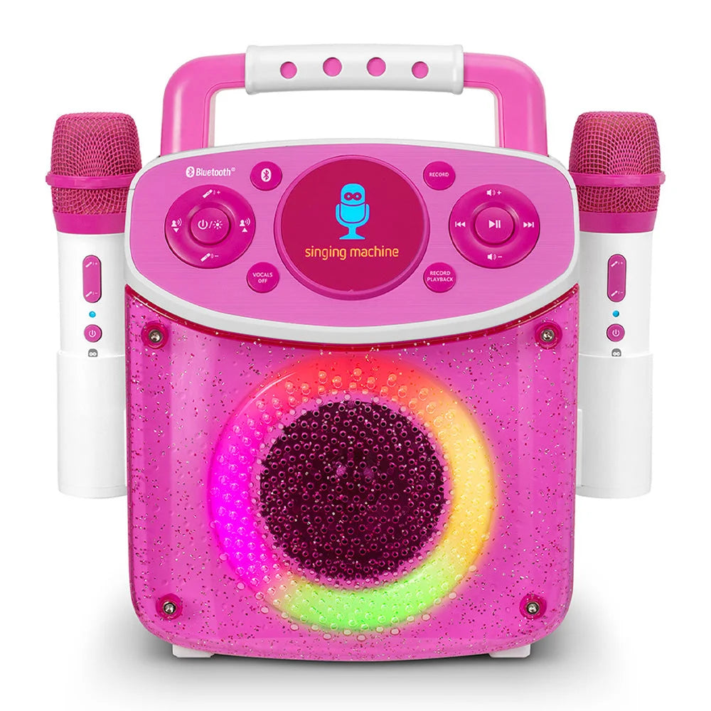 Singing Machine Mini Sparkle Bluetooth Karaoke Speaker