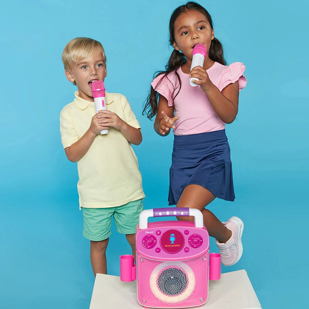 Singing Machine Mini Sparkle Bluetooth Karaoke Speaker