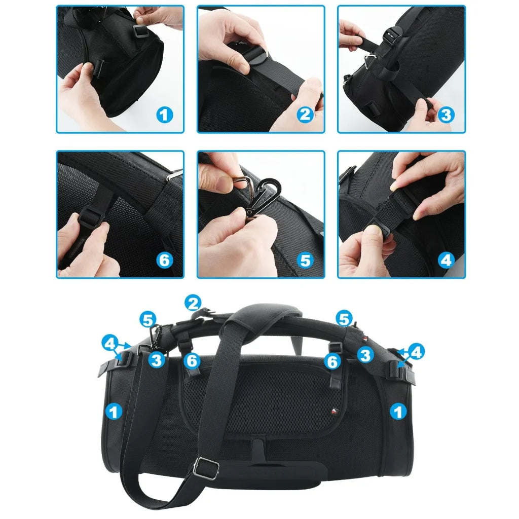 Single Shoulder Strap Case & Phone Bag Set for Jbl Boombox