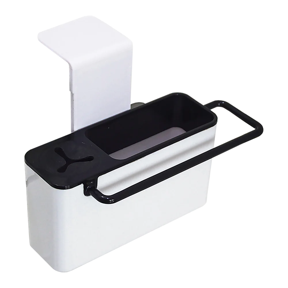 Sink Aid Self-Draining Caddy for Kitchen Sponges Brush Soap