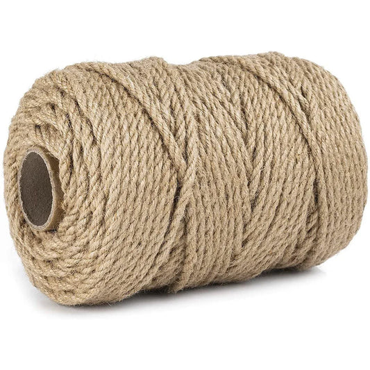 Sisal Rope 100m 5mm Natural Twine Cord Thick Jute Hemp