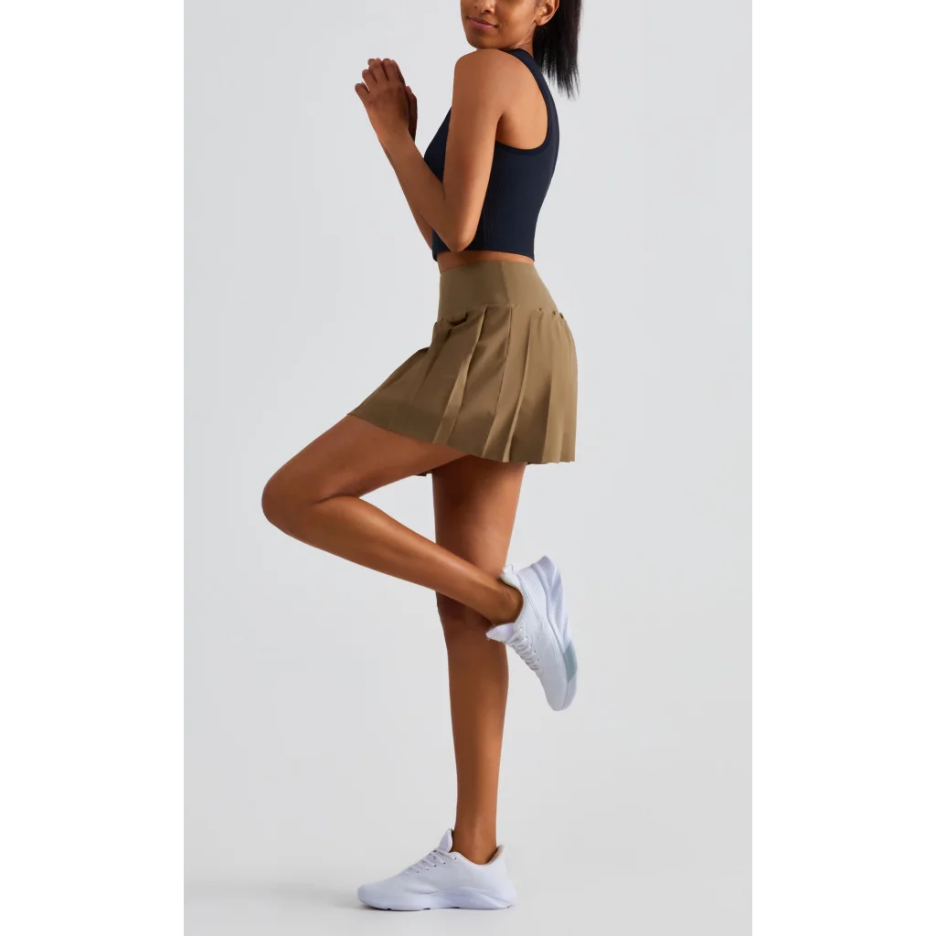 Size 10 Black Fixed Cup Sports Bra with Cross-Back Design