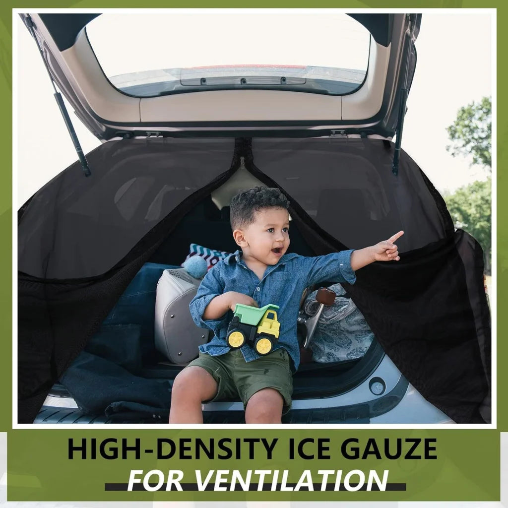 Size L Black Magnetic Car Window Sun Shade Screens & SUV