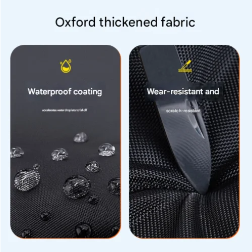 Size M Black All-Weather 210D Bicycle Cover