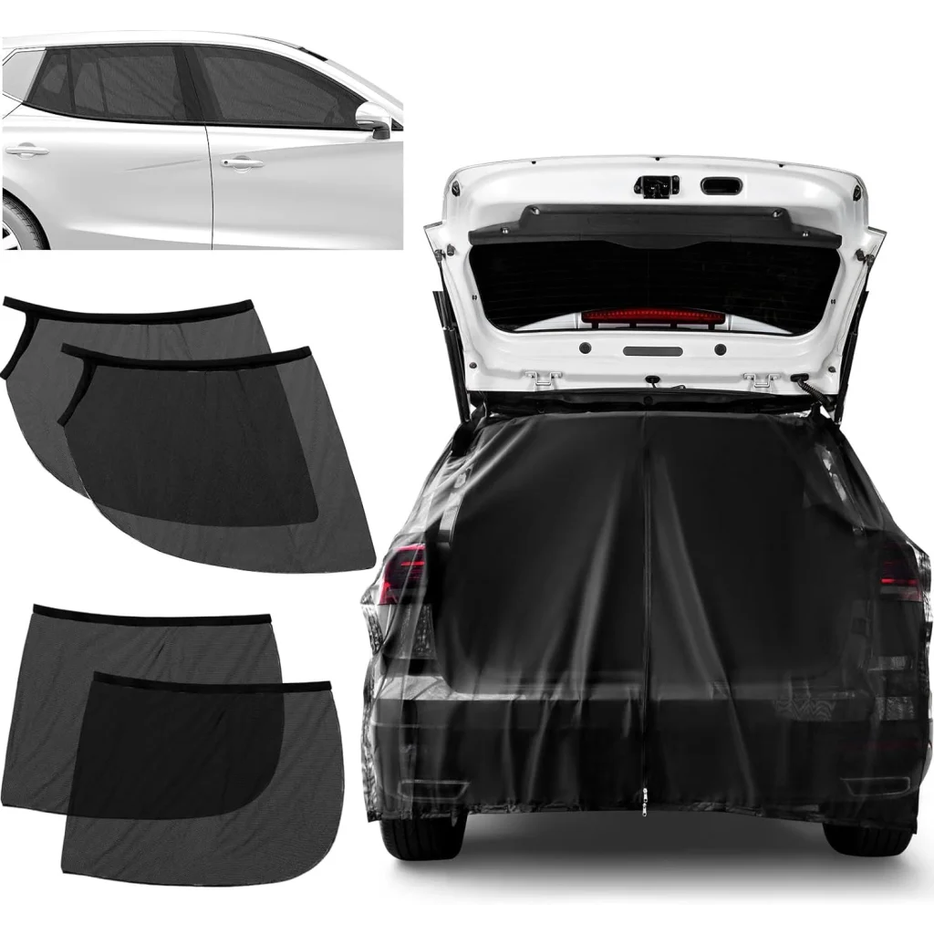 Size M Black Magnetic Car Window Sun Shade Screens & SUV