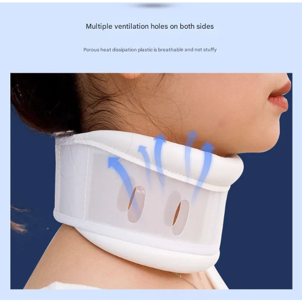 Size S White Adjustable Cervical Collar Neck Brace