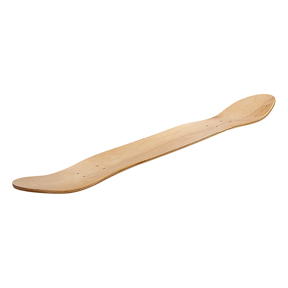 Skateboard Deck 7-Layer Natural Wood Maple Double Concave