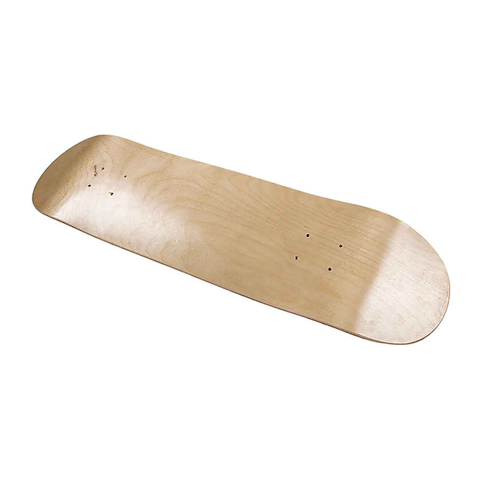 Skateboard Deck 7-Layer Natural Wood Maple Double Concave