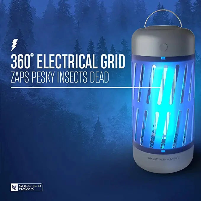 Skeeterhawk Electric Mosquito Bug Zapper & Lantern w/ UV
