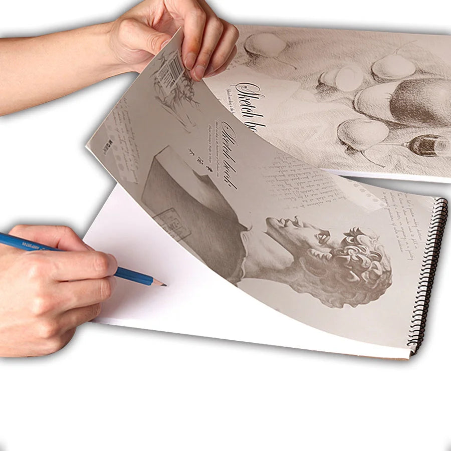Sketch Pad 40 Sheets Artist Drawing Painting Art Paper