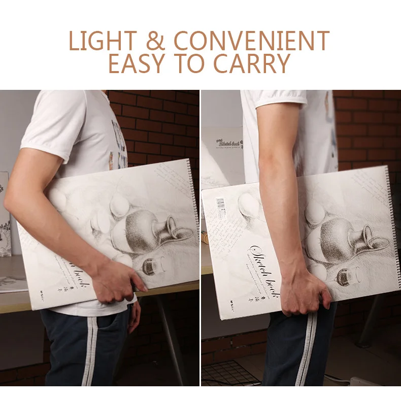 Sketch Pad 40 Sheets Artist Drawing Painting Art Paper