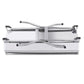 Skewers Grill Portable Stainless Steel Charcoal BBQ Outdoor 6-8 Persons - Premium
